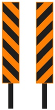 اعمدة توجيه.