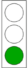 אור ירוק: התקדם.