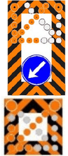 לוח נייד מהבהב: